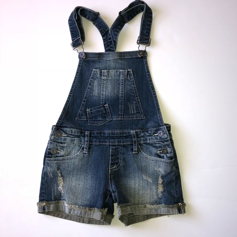 NWOT vintage Havana distressed denim overall